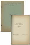 Moe Howards Personally Owned Script for the 1944 Three Stooges Film Crash Goes the Hash